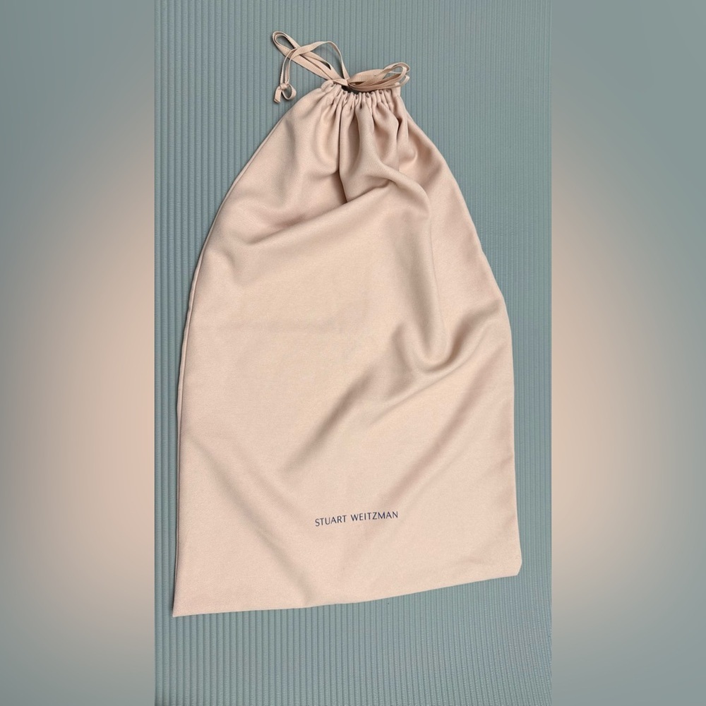 Stuart Weitzman Cream Dust Bag
